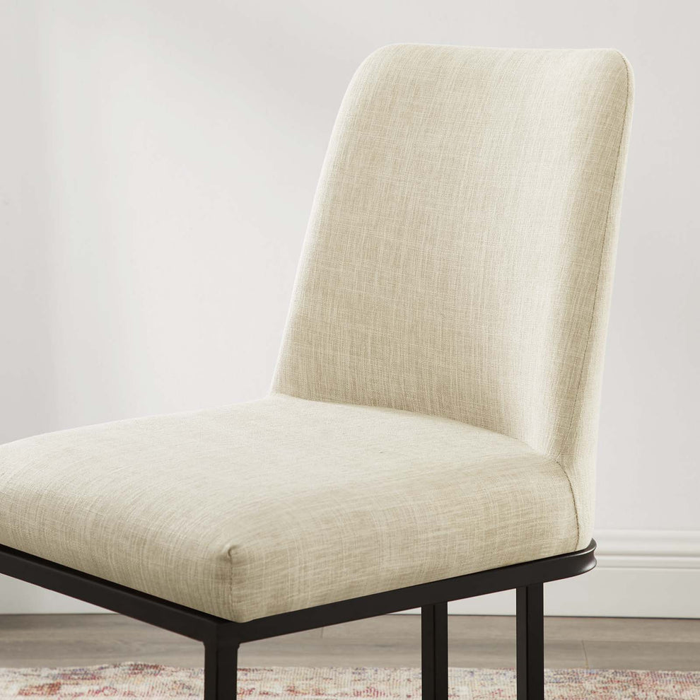 Modway Amplify Sled Base Upholstered Fabric Dining Side Chair - EEI-3811 | Dining Chairs | Modishstore - 2