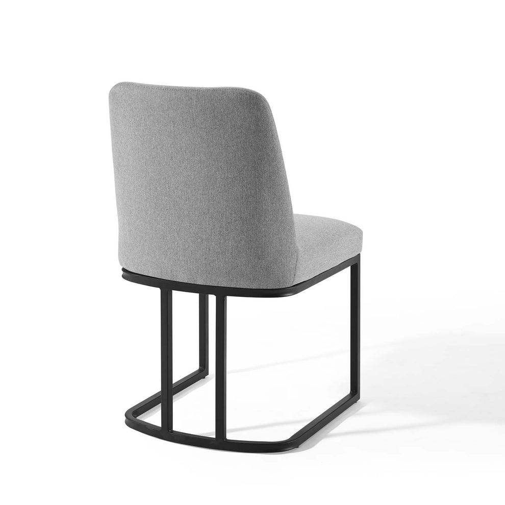 Modway Amplify Sled Base Upholstered Fabric Dining Side Chair - EEI-3811 | Dining Chairs | Modishstore - 21