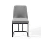 Modway Amplify Sled Base Upholstered Fabric Dining Side Chair | Dining Chairs | Modishstore-20