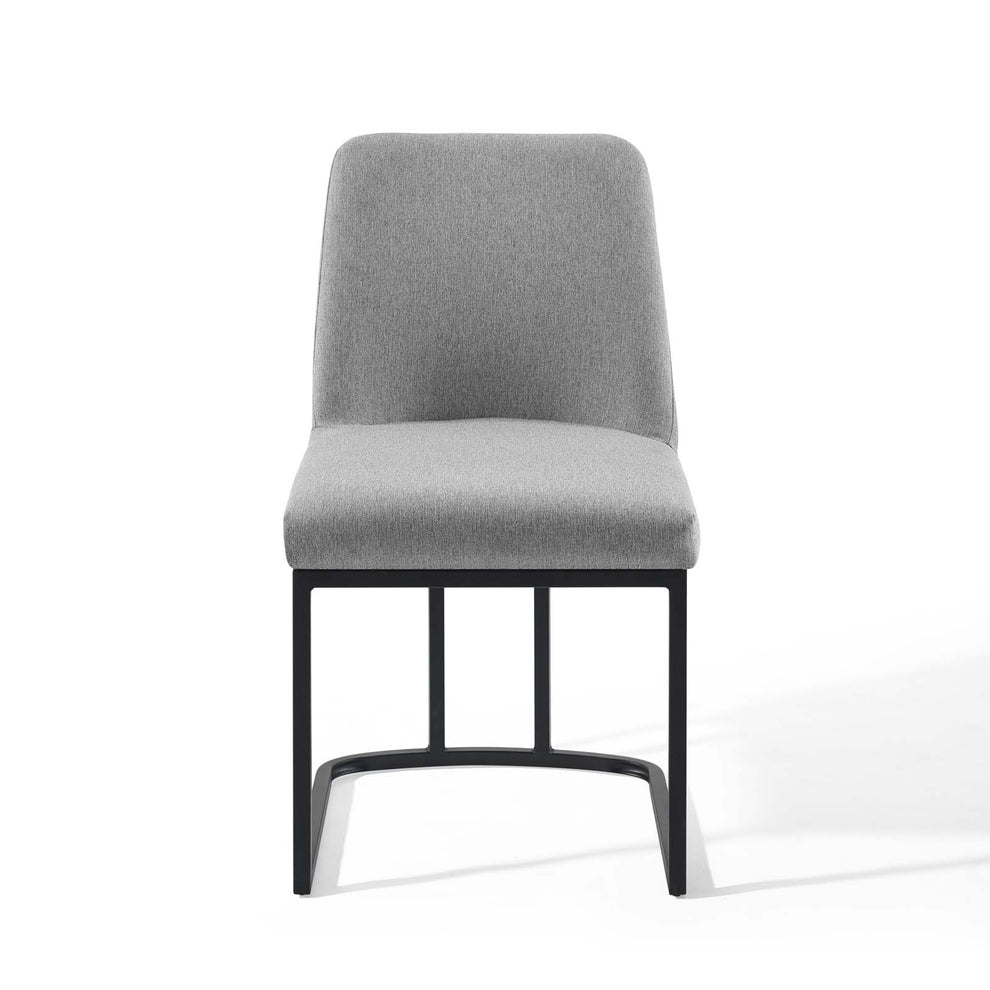 Modway Amplify Sled Base Upholstered Fabric Dining Side Chair - EEI-3811 | Dining Chairs | Modishstore - 20