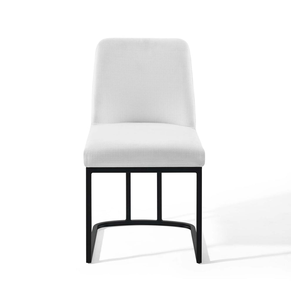 Modway Amplify Sled Base Upholstered Fabric Dining Side Chair - EEI-3811 | Dining Chairs | Modishstore - 28