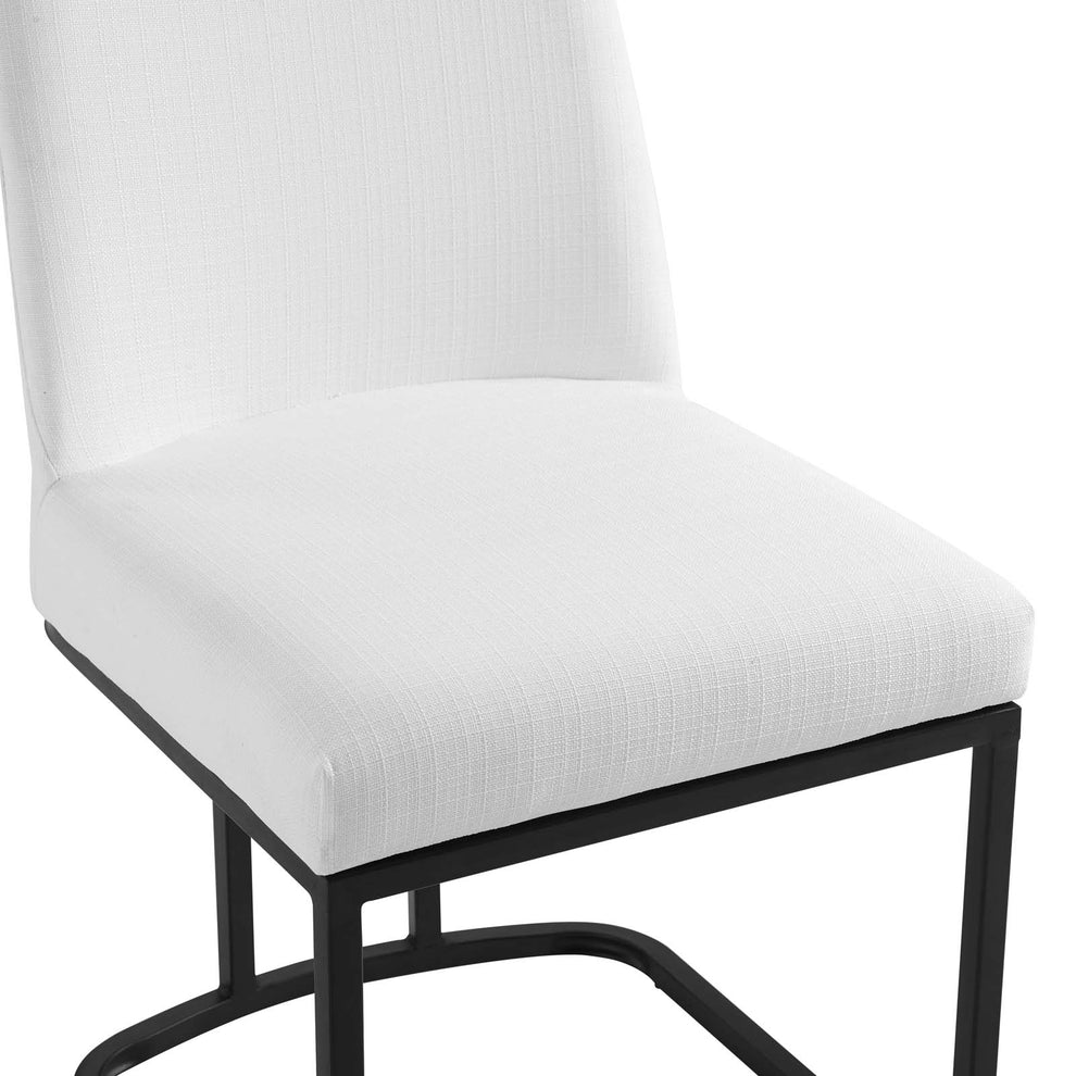 Modway Amplify Sled Base Upholstered Fabric Dining Side Chair - EEI-3811 | Dining Chairs | Modishstore - 26