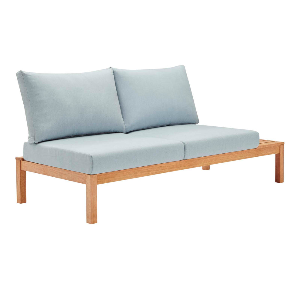 Modway Freeport 3 Piece Outdoor Patio Karri Wood Sectional - EEI-3816 | Outdoor Sofas, Loveseats & Sectionals | Modishstore - 3