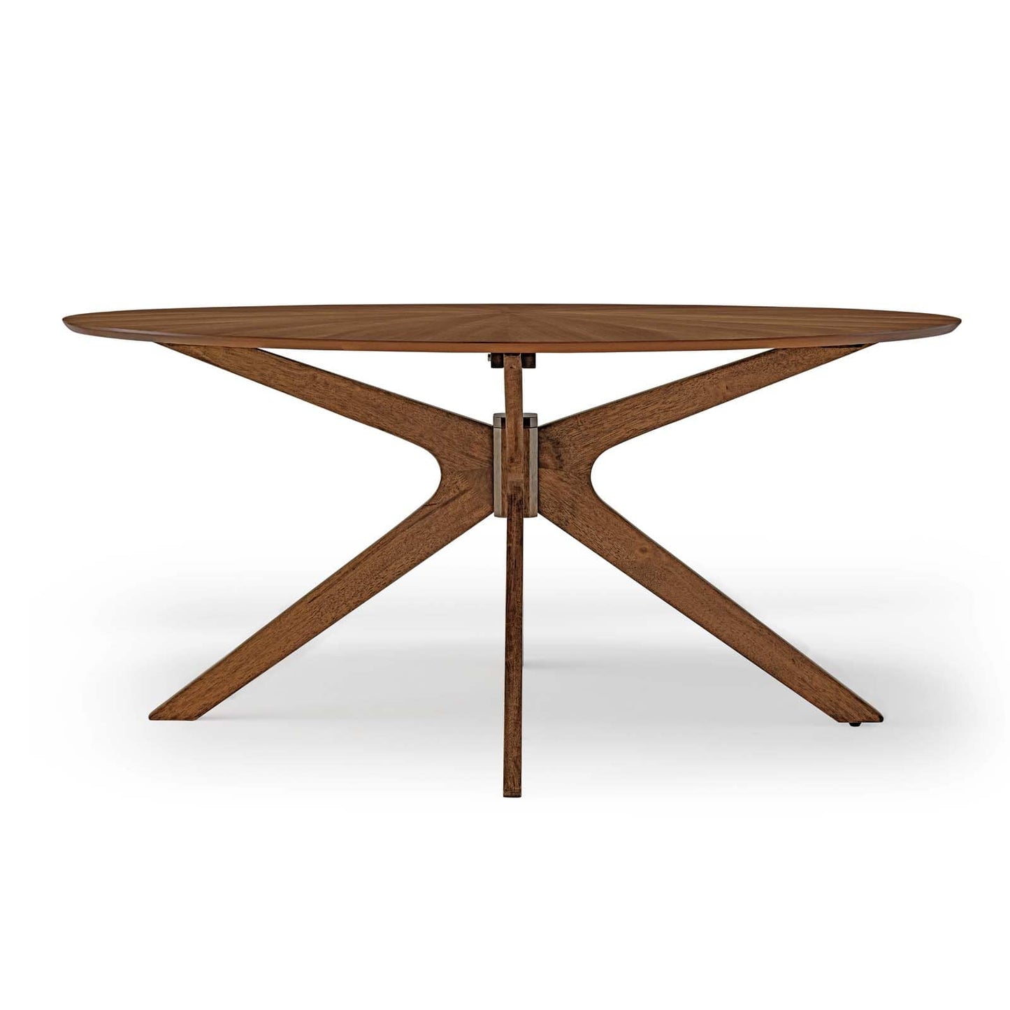 Modway Crossroads 63" Oval Wood Dining Table | Dining Tables | Modishstore-4