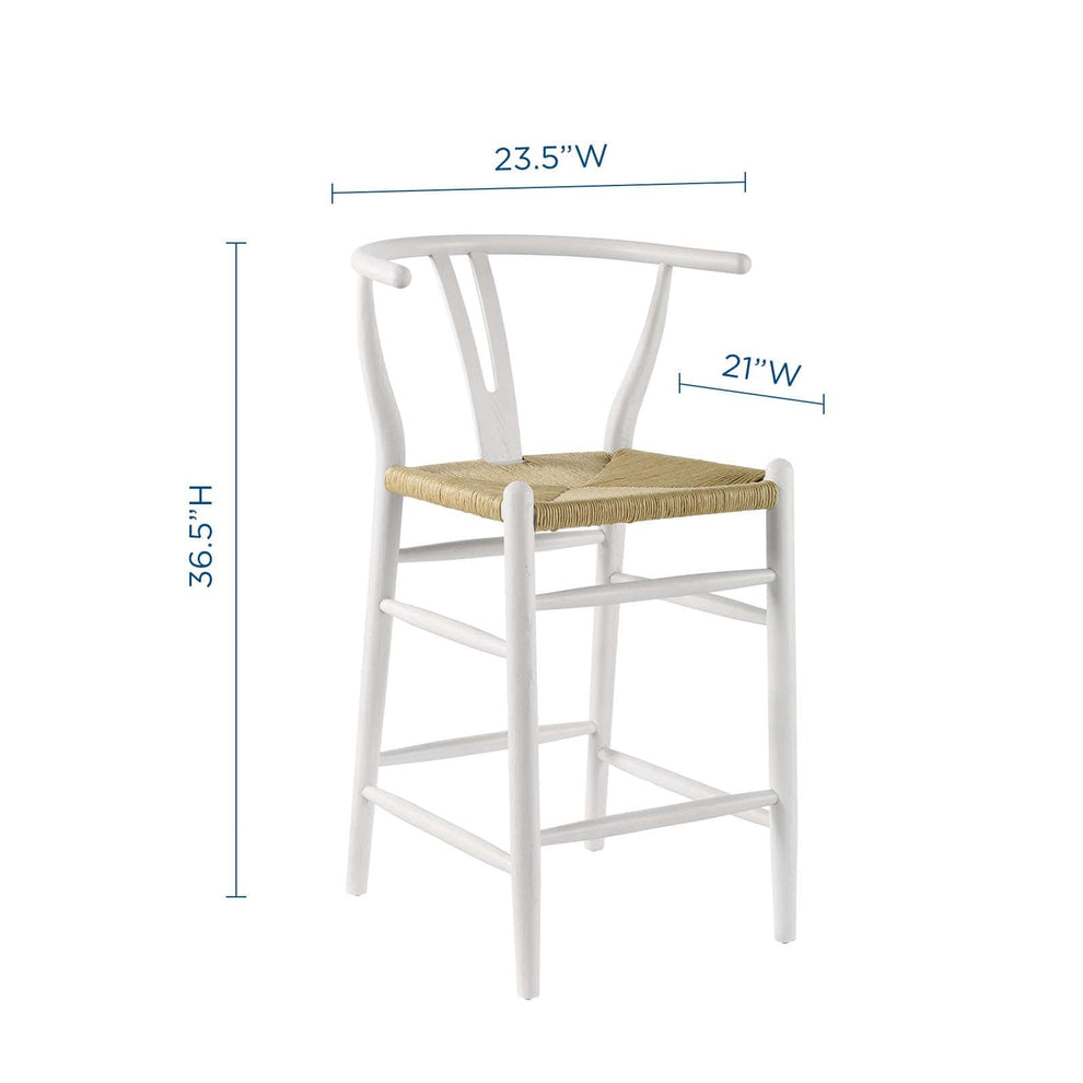 Modway Amish Wood Counter Stool - EEI-3850 | Counter Stools | Modishstore - 11