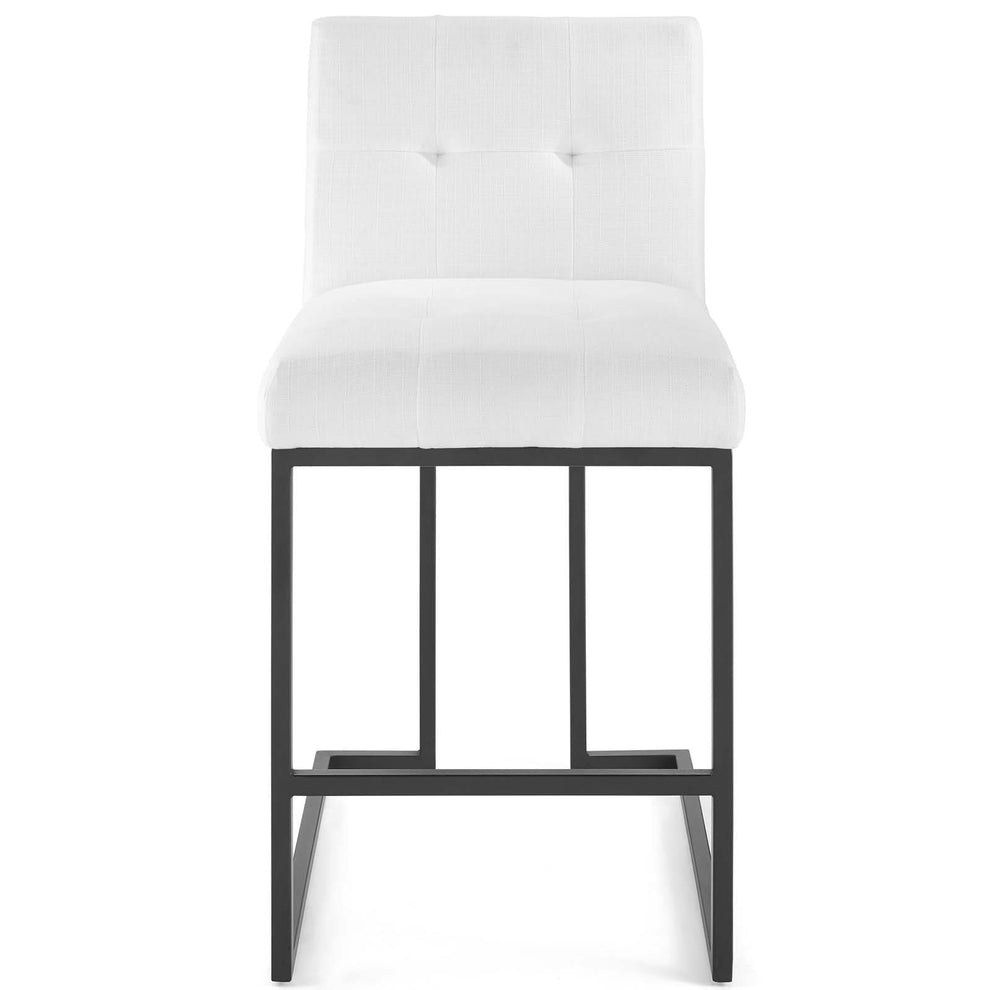 Modway Privy Black Stainless Steel Upholstered Fabric Counter Stool - EEI-3854 | Counter Stools | Modishstore - 21