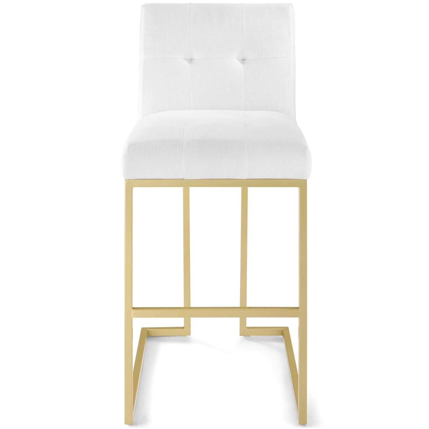 Modway Privy Gold Stainless Steel Upholstered Fabric Bar Stool - EEI-3855 | Bar Stools | Modishstore - 29