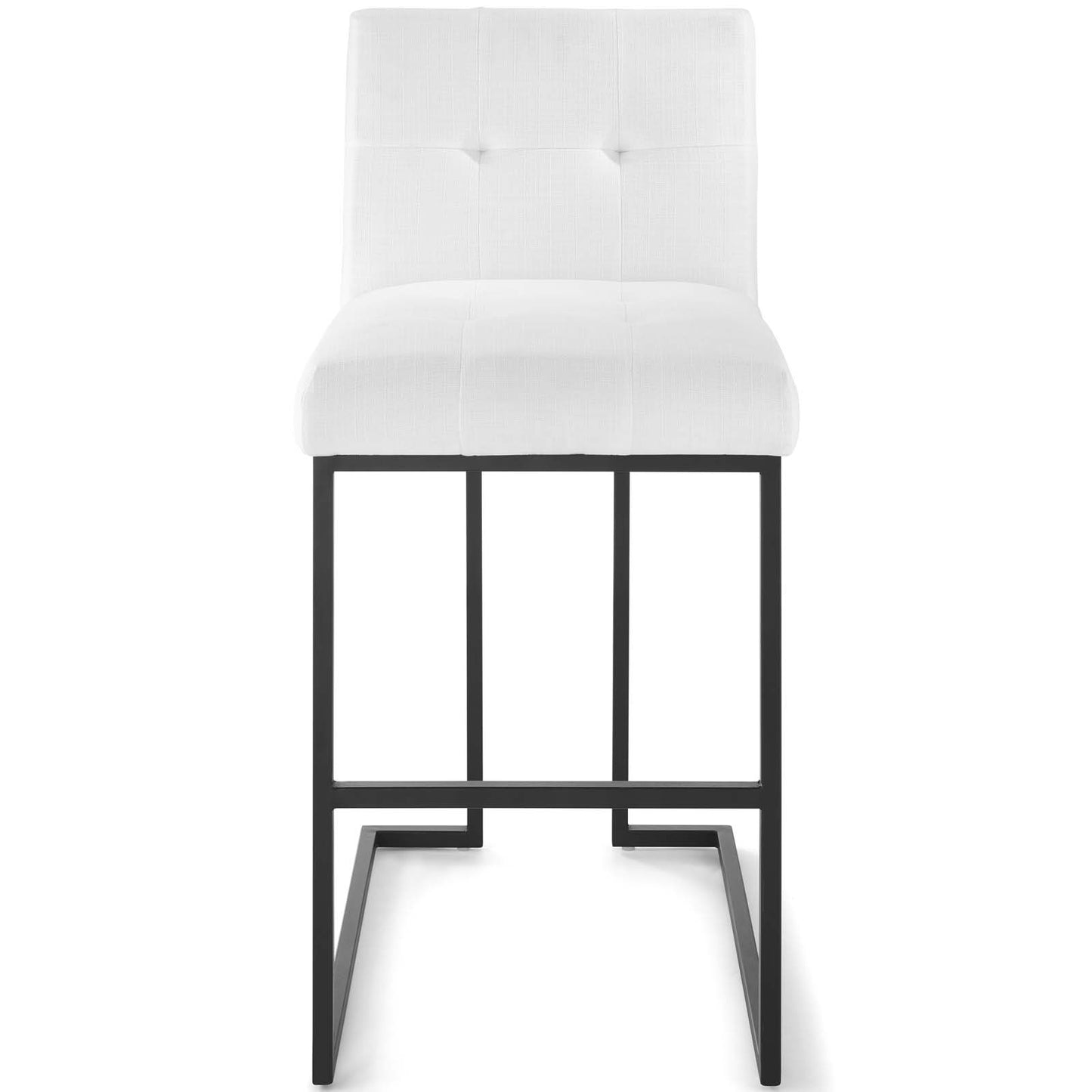 Privy Black Stainless Steel Upholstered Fabric Bar Stool By Modway - EEI-3857 | Bar Stools | Modishstore - 13