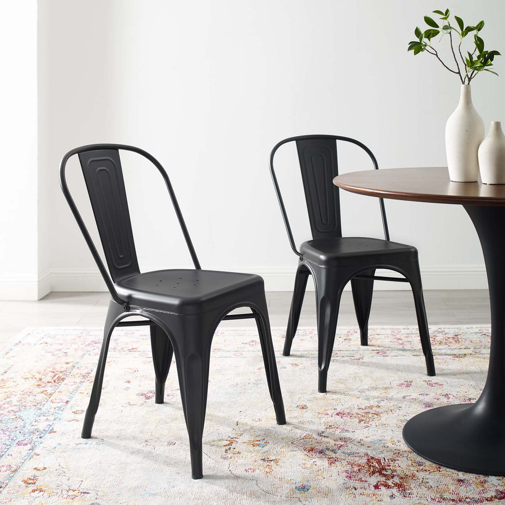Modway Promenade Bistro Dining Side Chair Set of 2 - EEI-3859 | Dining Chairs | Modishstore - 1