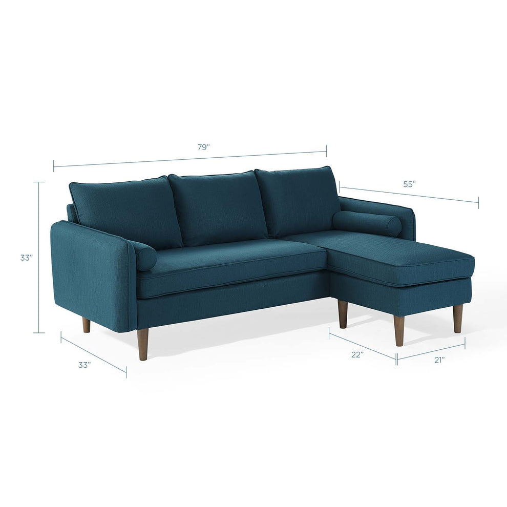 Modway Revive Upholstered Right or Left Sectional Sofa - EEI-3867 | Sectional | Modishstore - 3