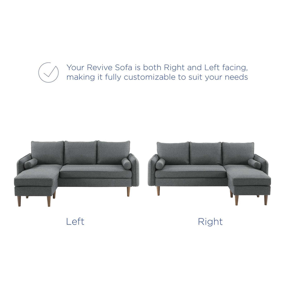 Modway Revive Upholstered Right or Left Sectional Sofa - EEI-3867 | Sectional | Modishstore - 27