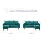 Modway Revive Upholstered Right or Left Sectional Sofa | Sofas | Modishstore-47