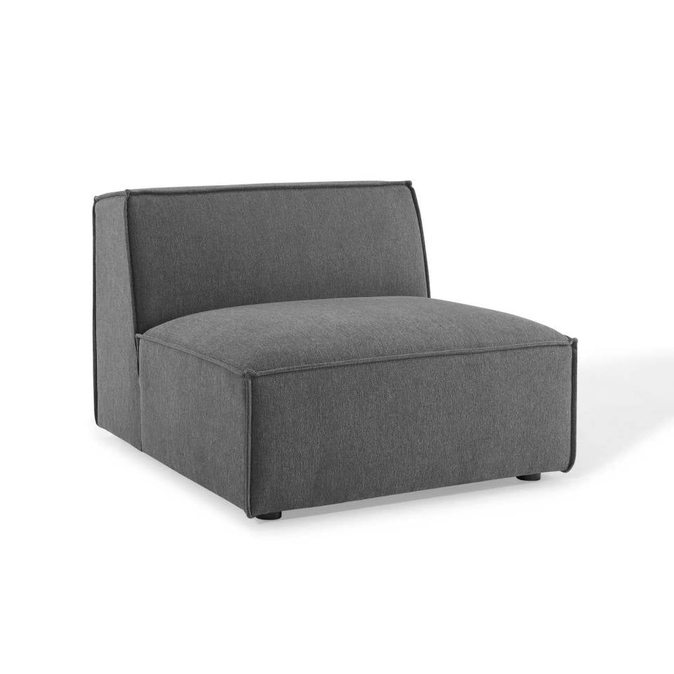 Modway Restore Sectional Sofa Armless Chair - EEI-3872 | Lounge Chairs | Modishstore - 2