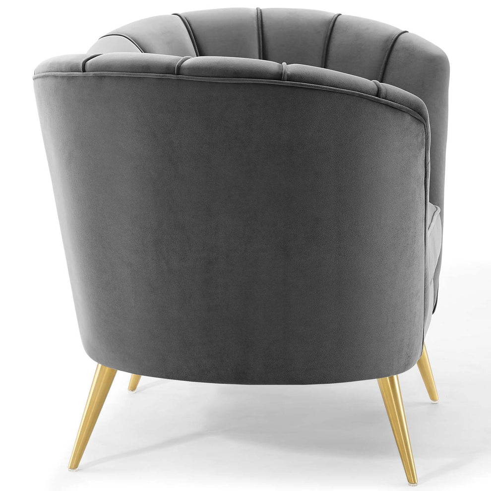 Modway Opportunity Performance Velvet Armchair - EEI-3874 | Armchairs | Modishstore - 3