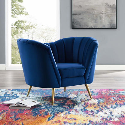 Modway Opportunity Performance Velvet Armchair - EEI-3874 | Armchairs | Modishstore - 8