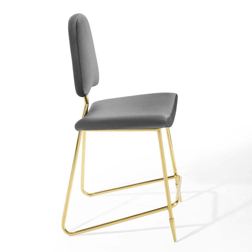 Modway Ponder Performance Velvet Counter Stool - EEI-3879 | Counter Stools | Modishstore - 11