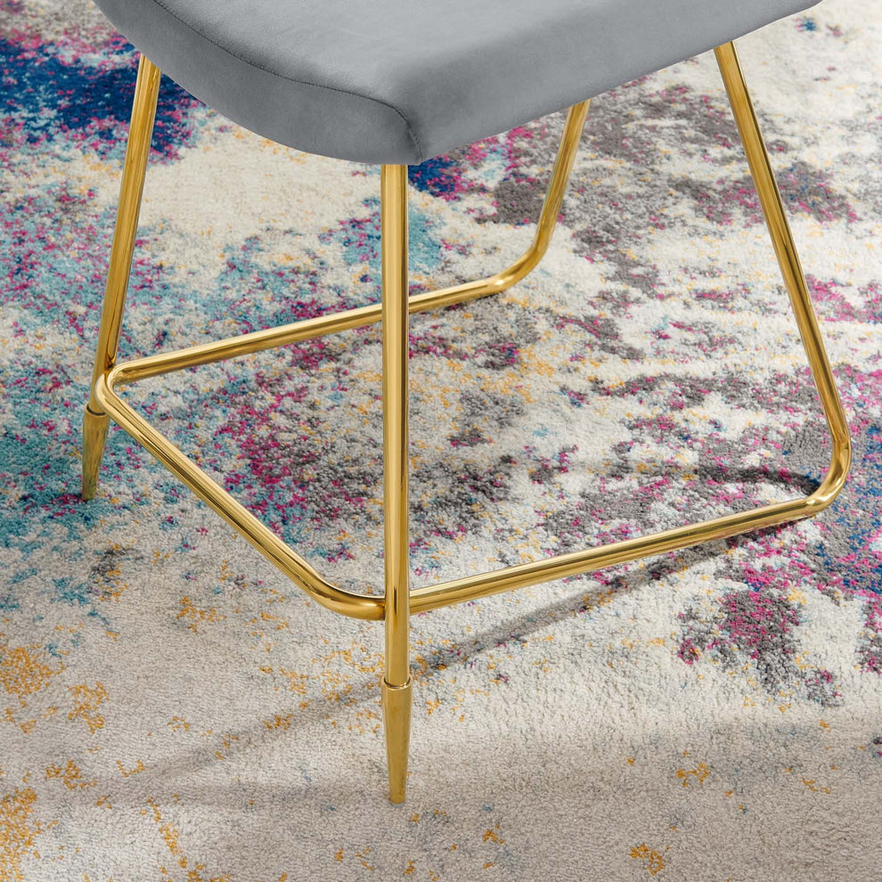 Modway Ponder Performance Velvet Counter Stool - EEI-3879 | Counter Stools | Modishstore - 15