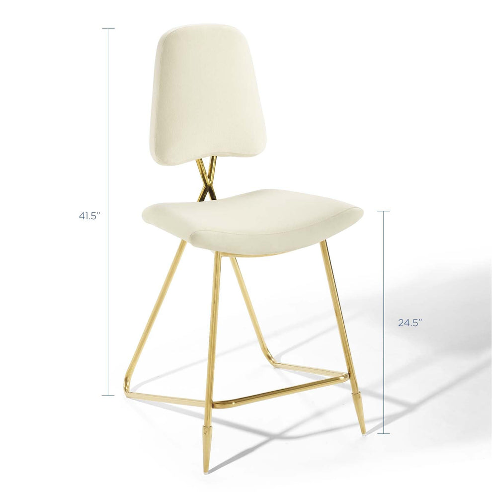 Modway Ponder Performance Velvet Counter Stool - EEI-3879 | Counter Stools | Modishstore - 18