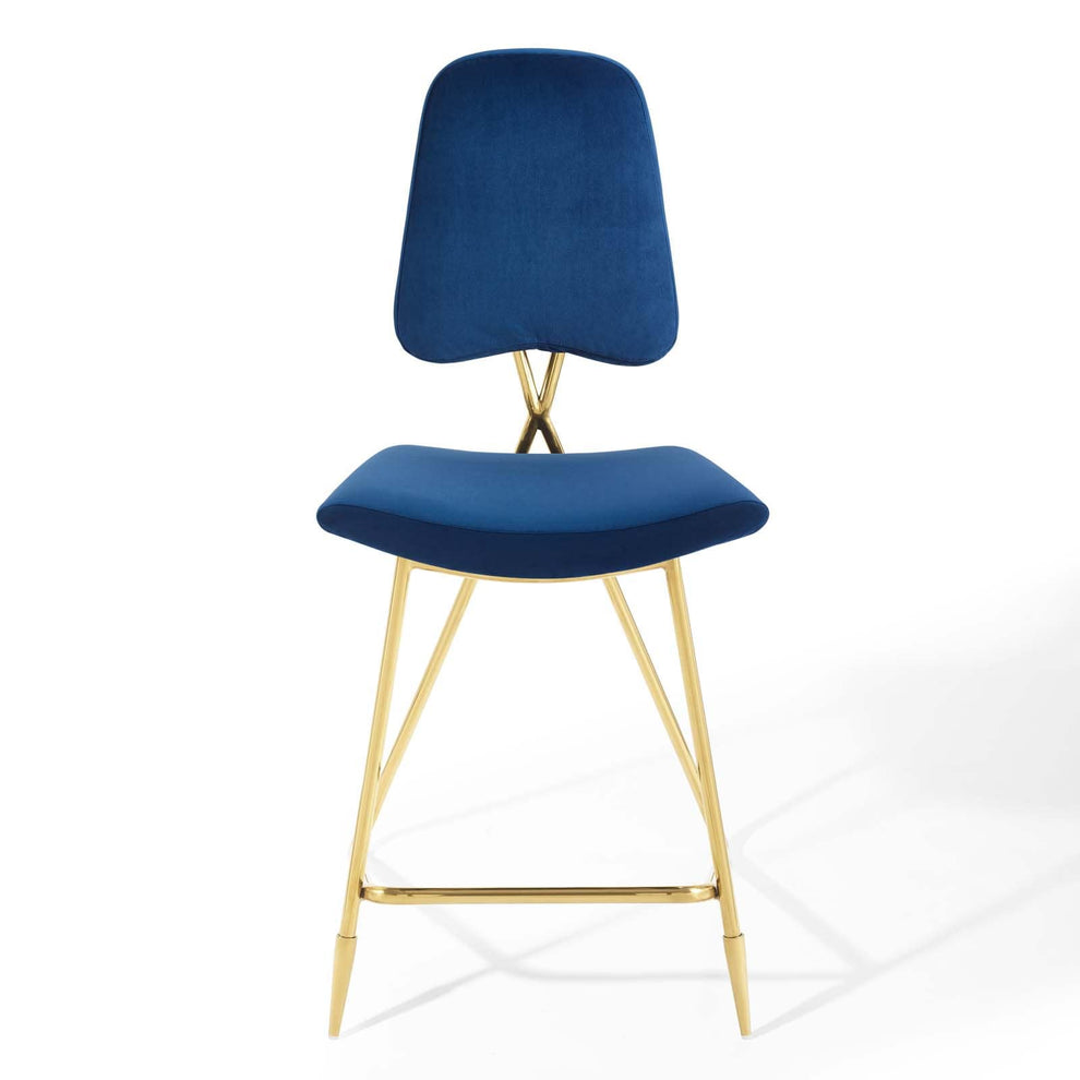 Modway Ponder Performance Velvet Counter Stool - EEI-3879 | Counter Stools | Modishstore - 30