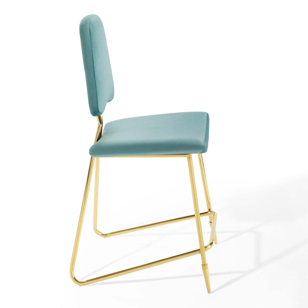 Modway Ponder Performance Velvet Counter Stool - EEI-3879 | Counter Stools | Modishstore - 36