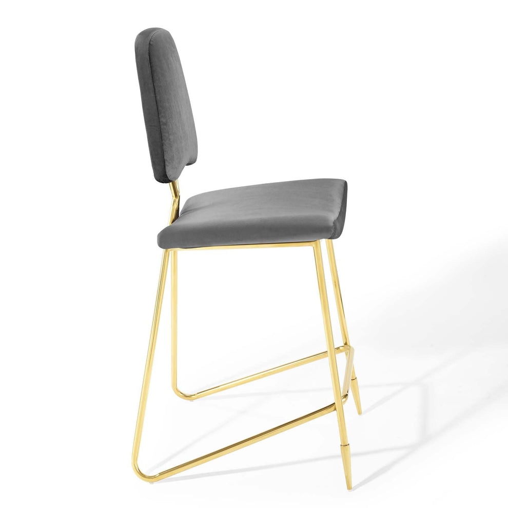 Modway Ponder Performance Velvet Bar Stool - EEI-3880 | Bar Stools | Modishstore - 11