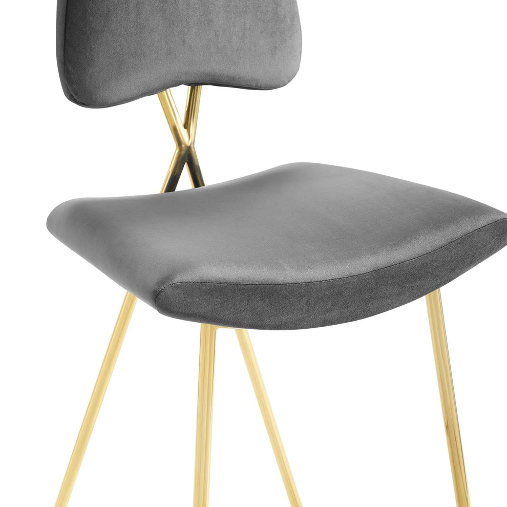 Modway Ponder Performance Velvet Bar Stool - EEI-3880 | Bar Stools | Modishstore - 14