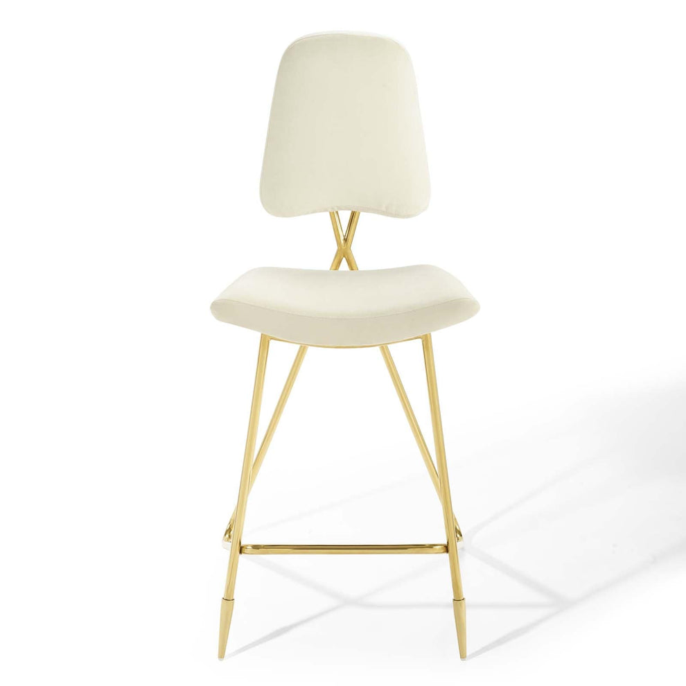 Modway Ponder Performance Velvet Bar Stool - EEI-3880 | Bar Stools | Modishstore - 21