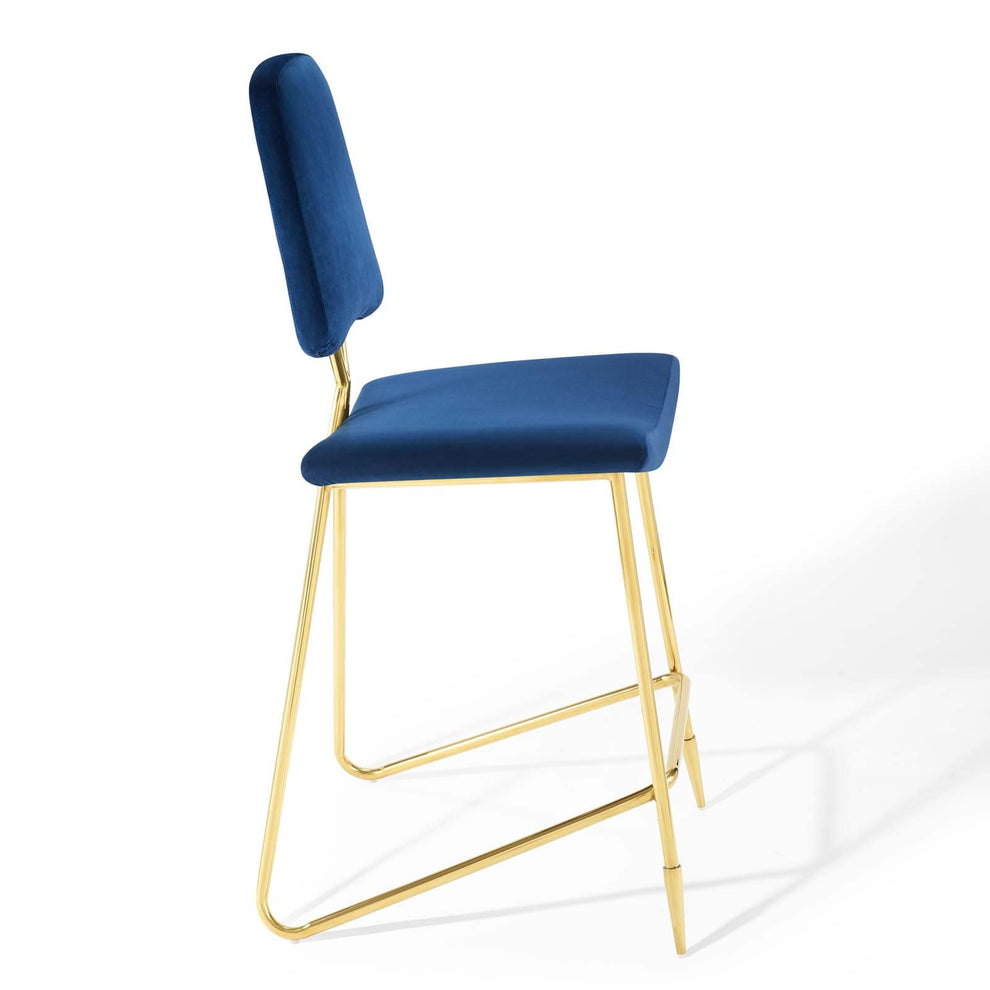 Modway Ponder Performance Velvet Bar Stool - EEI-3880 | Bar Stools | Modishstore - 27
