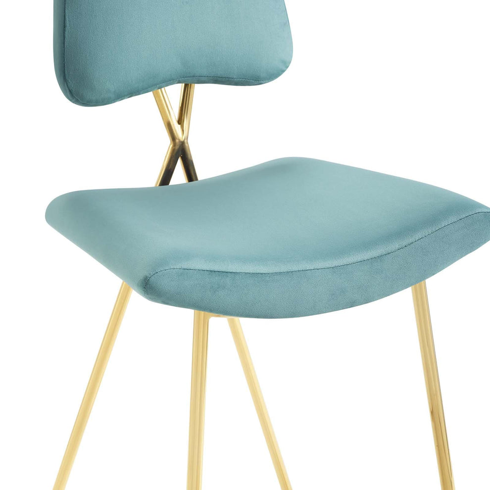 Modway Ponder Performance Velvet Bar Stool - EEI-3880 | Bar Stools | Modishstore - 39