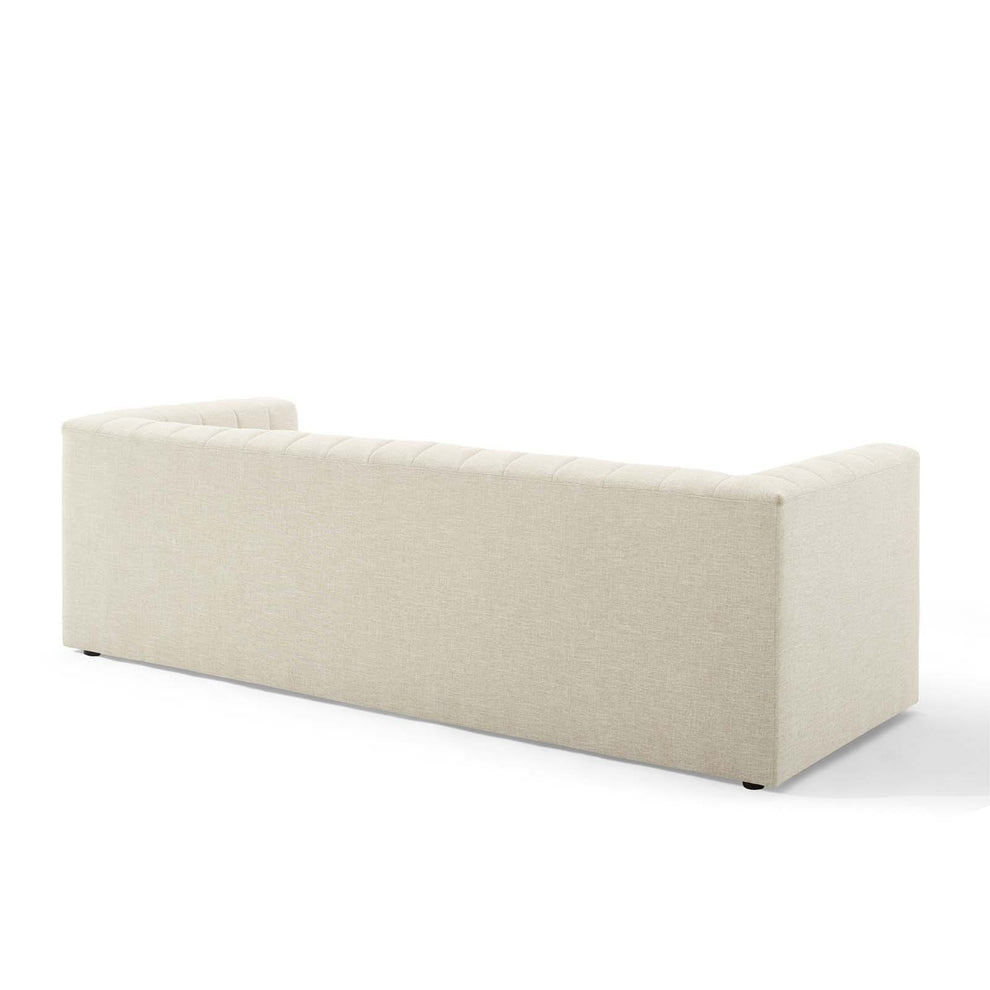 Modway Reflection Channel Tufted Upholstered Fabric Sofa - EEI-3881 | Sofas | Modishstore - 6
