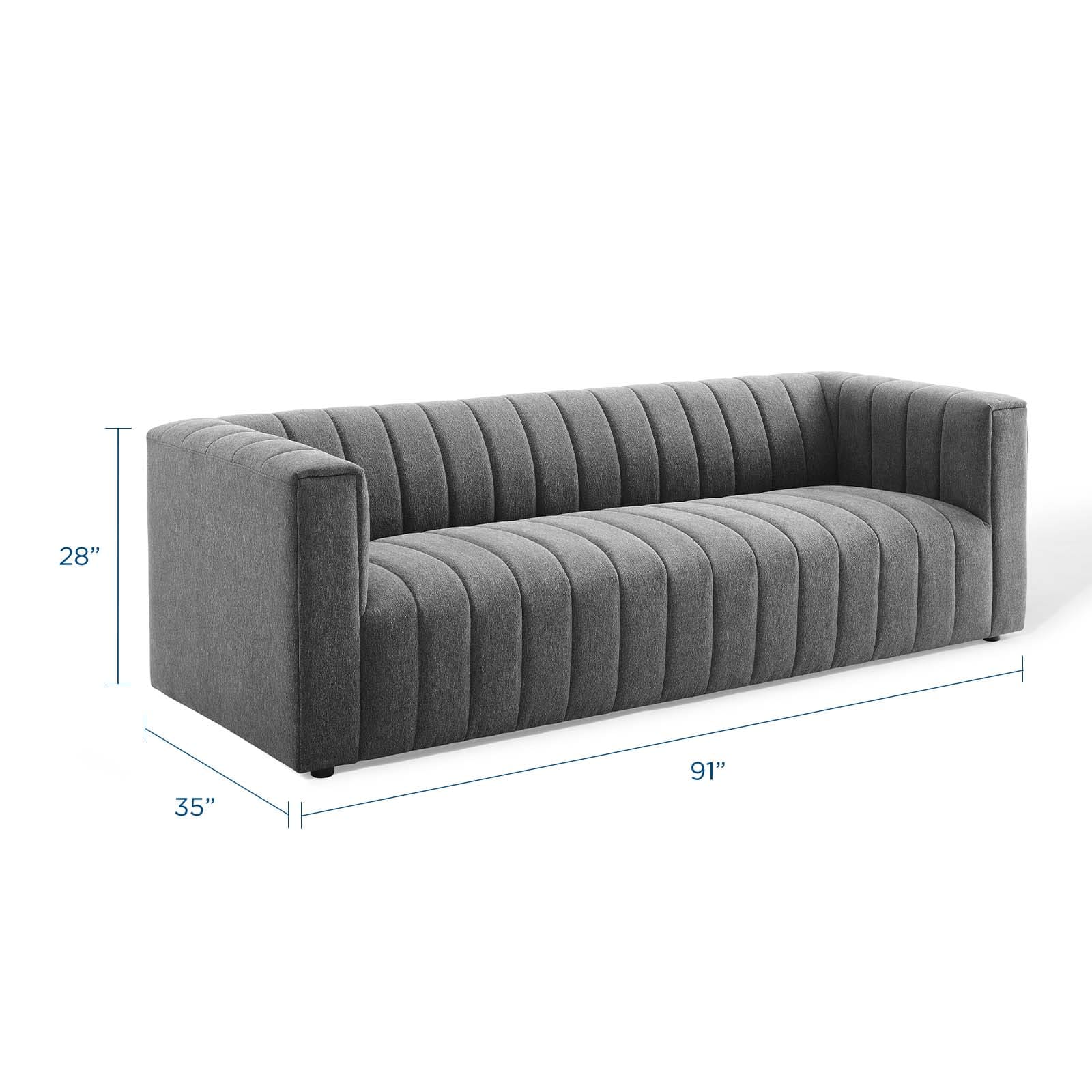 Modway Reflection Sofa - Thumbnail 3