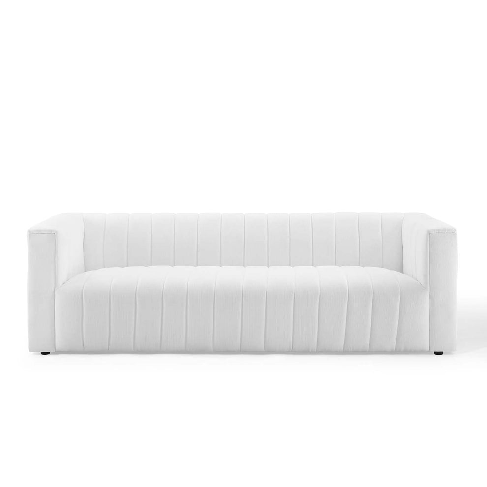 Modway Reflection Channel Tufted Upholstered Fabric Sofa - EEI-3881 | Sofas | Modishstore - 18