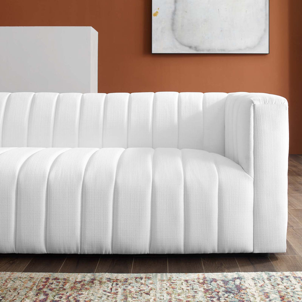 Modway Reflection Channel Tufted Upholstered Fabric Sofa - EEI-3881 | Sofas | Modishstore - 19