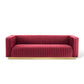 Modway Charisma Channel Tufted Performance Velvet Living Room Sofa - EEI-3886 | Sofas | Modishstore - 13