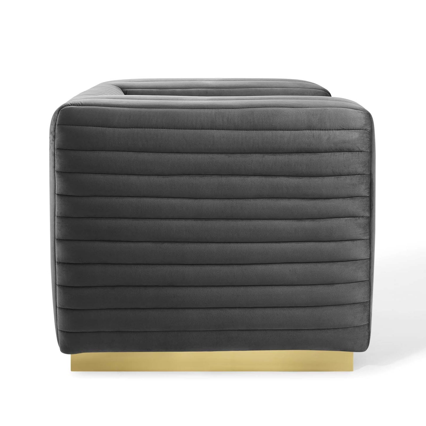 Modway Charisma Channel Tufted Performance Velvet Accent Armchair - EEI-3887 | Armchairs | Modishstore - 3