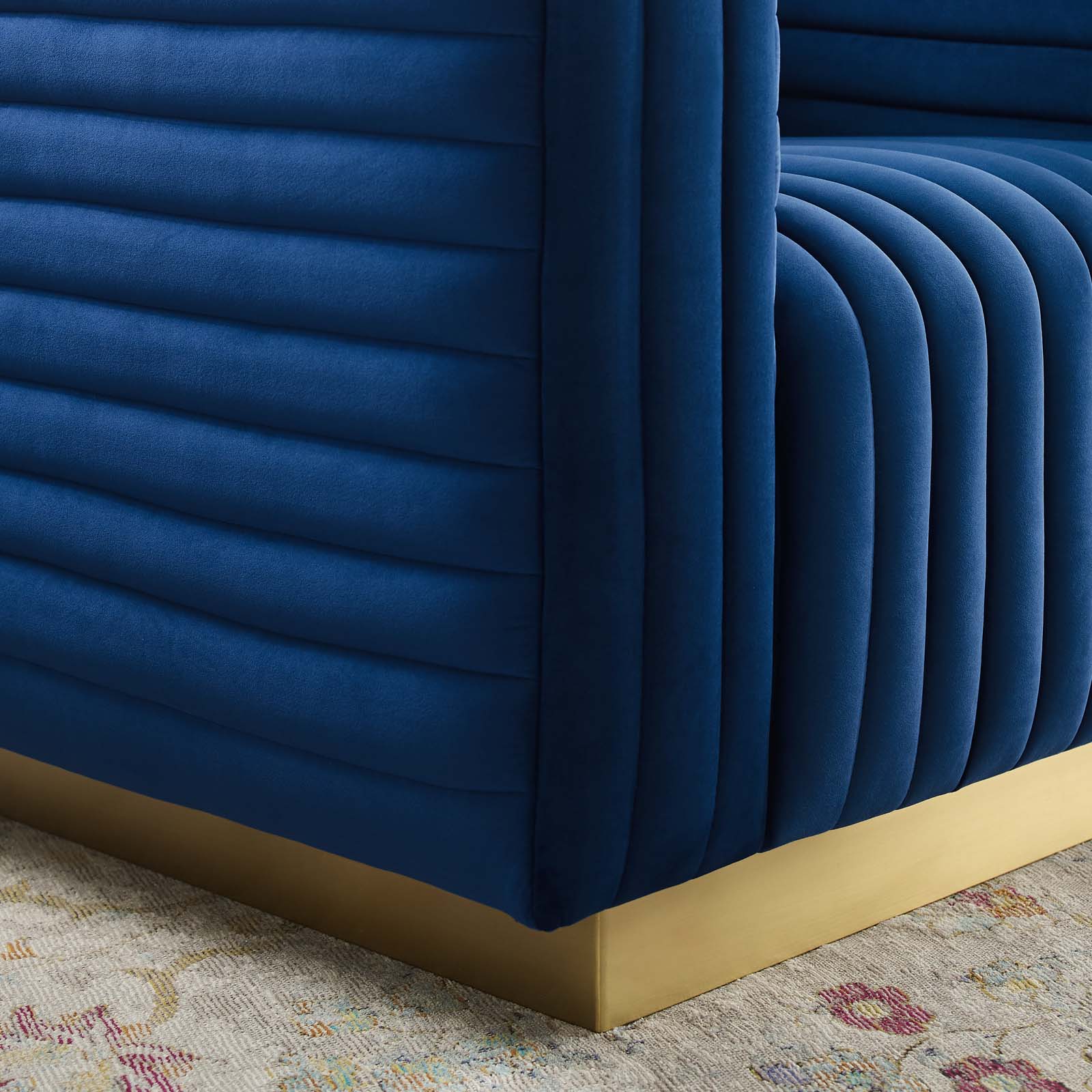 Modway Charisma Channel Tufted Performance Velvet Accent Armchair - EEI-3887 | Armchairs | Modishstore - 22