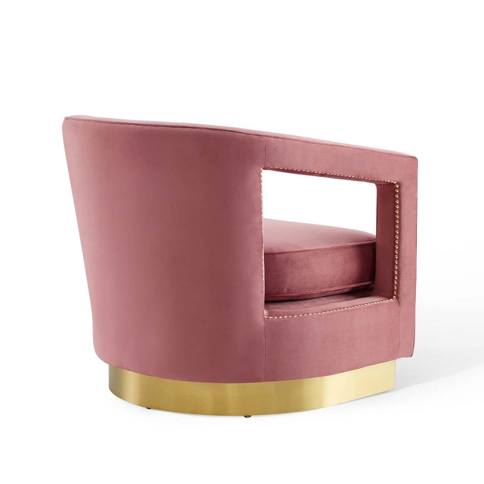 Modway Frolick Performance Velvet Armchair - EEI-3888 | Armchairs | Modishstore - 5
