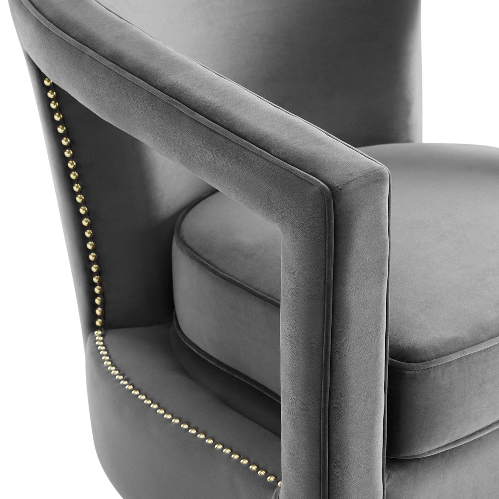 Modway Frolick Performance Velvet Armchair - EEI-3888 | Armchairs | Modishstore - 17
