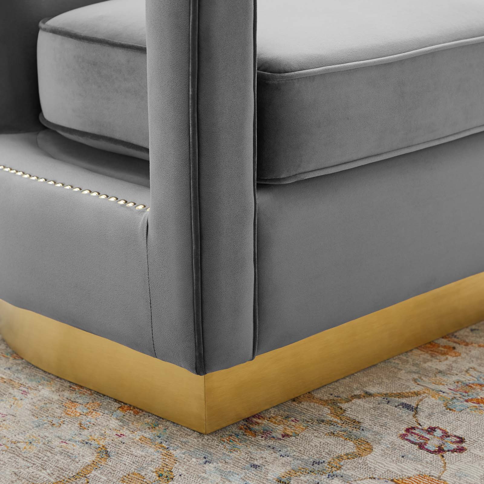 Modway Frolick Performance Velvet Armchair - EEI-3888 | Armchairs | Modishstore - 18