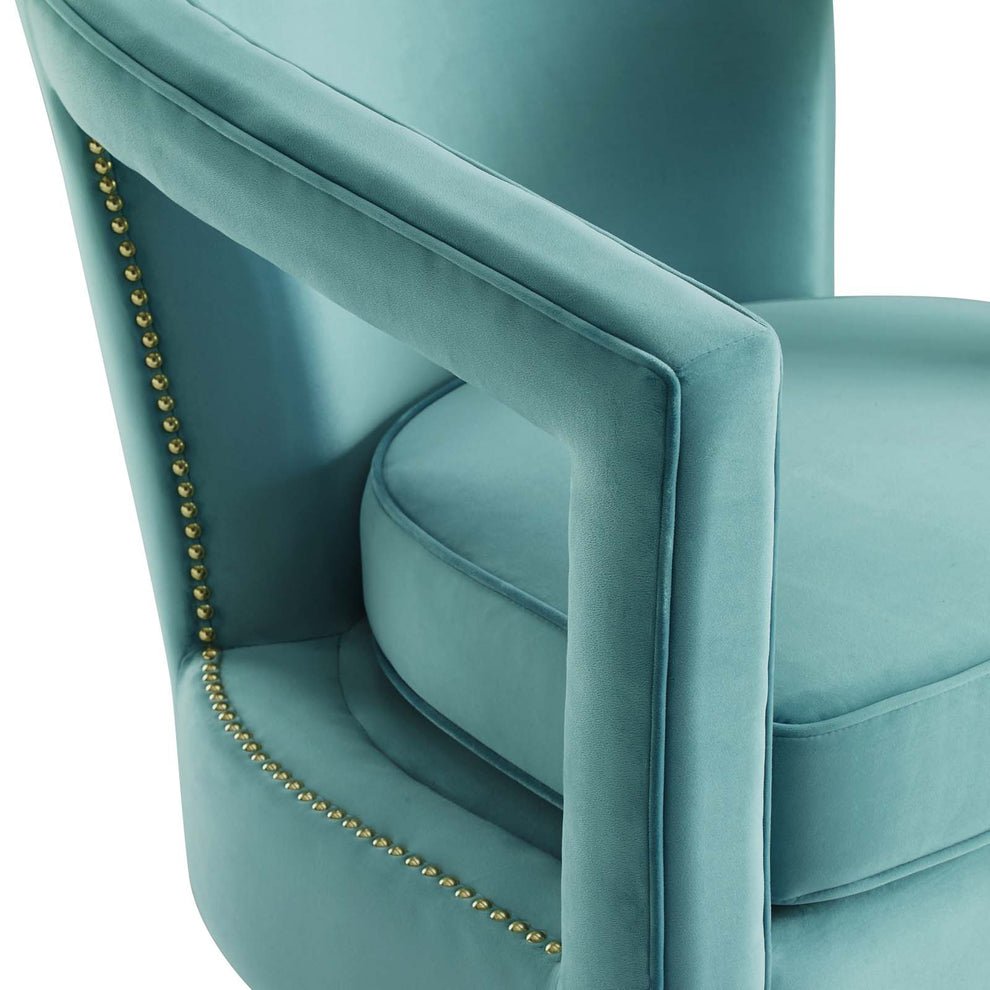 Modway Frolick Performance Velvet Armchair - EEI-3888 | Armchairs | Modishstore - 52