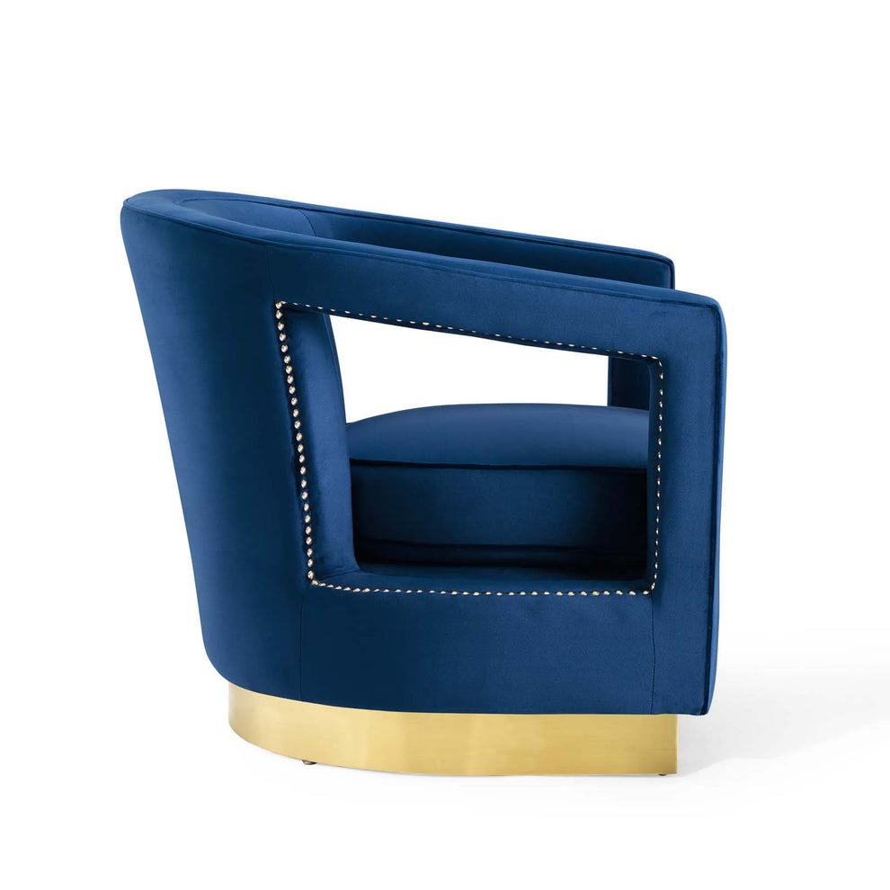 Modway Frolick Performance Velvet Armchair - EEI-3888 | Armchairs | Modishstore - 26