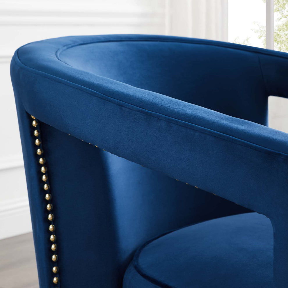 Modway Frolick Performance Velvet Armchair - EEI-3888 | Armchairs | Modishstore - 30