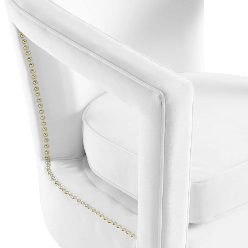 Modway Frolick Performance Velvet Armchair - EEI-3888 | Armchairs | Modishstore - 46