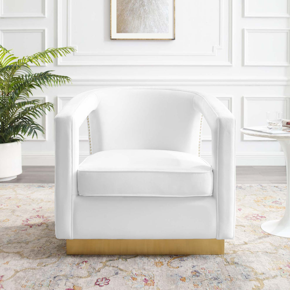 Modway Frolick Performance Velvet Armchair - EEI-3888 | Armchairs | Modishstore - 48