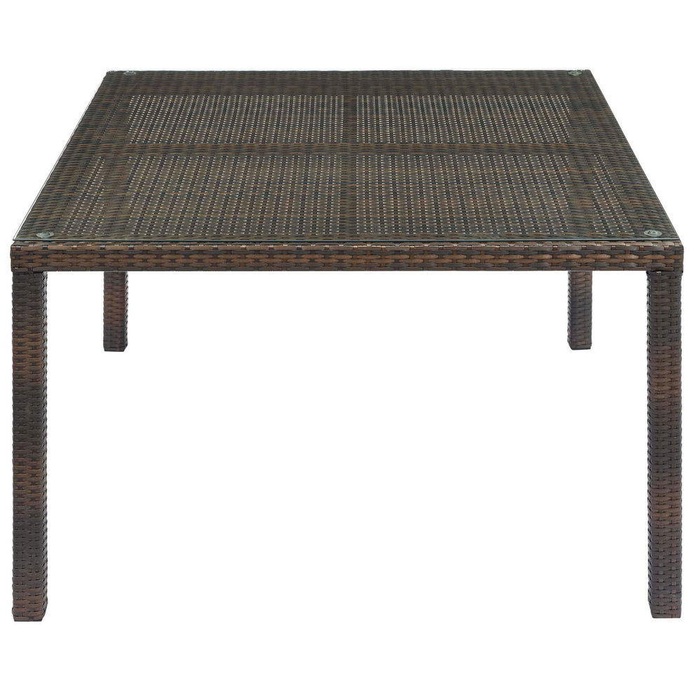 Modway Conduit 5 Piece Outdoor Patio Wicker Rattan Set - EEI-3893 | Outdoor Sofas, Loveseats & Sectionals | Modishstore - 27