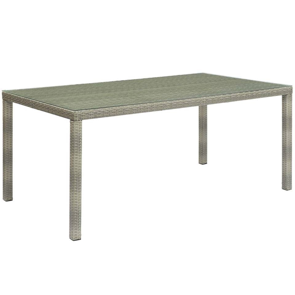 Modway Conduit 5 Piece Outdoor Patio Wicker Rattan Dining Set - EEI-3894 | Outdoor Dining Sets | Modishstore - 6
