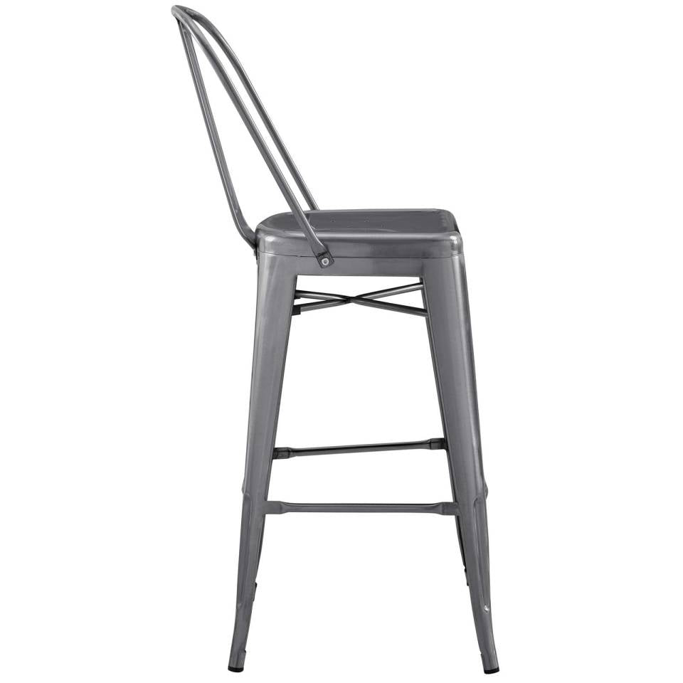 Modway Promenade Bar Side Stool Set of 4 - EEI-3895 | Modishstore - 4
