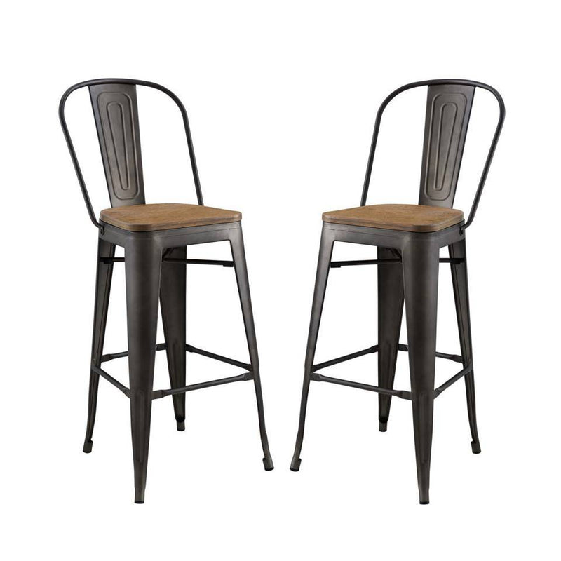 Modway Promenade Bar Stool Set of 2 - EEI-3896 | Bar Stools | Modishstore - 7