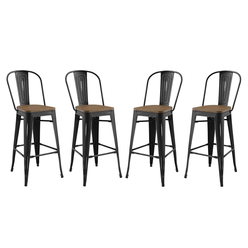 Promenade Bar Stool Set of 4 By Modway - EEI-3897 | Bar Stools | Modishstore - 2