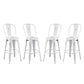Promenade Bar Side Stool Metal Set of 4 By Modway - EEI-3898 | Bar Stools | Modishstore - 2
